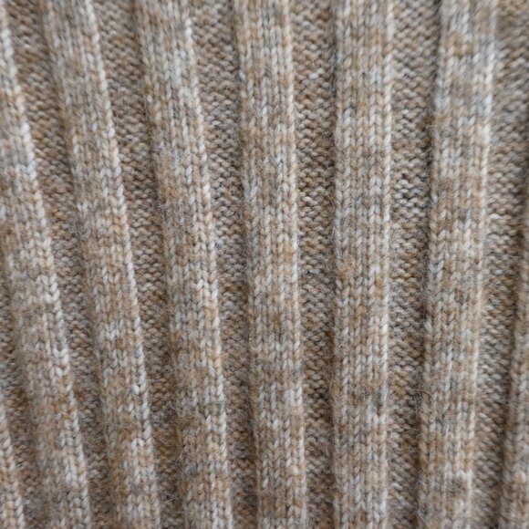 Eloquii Long Ribbed Sweater Duster Cardigan Knit Camel Beige Below Knee 14 16 - Picture 4 of 7